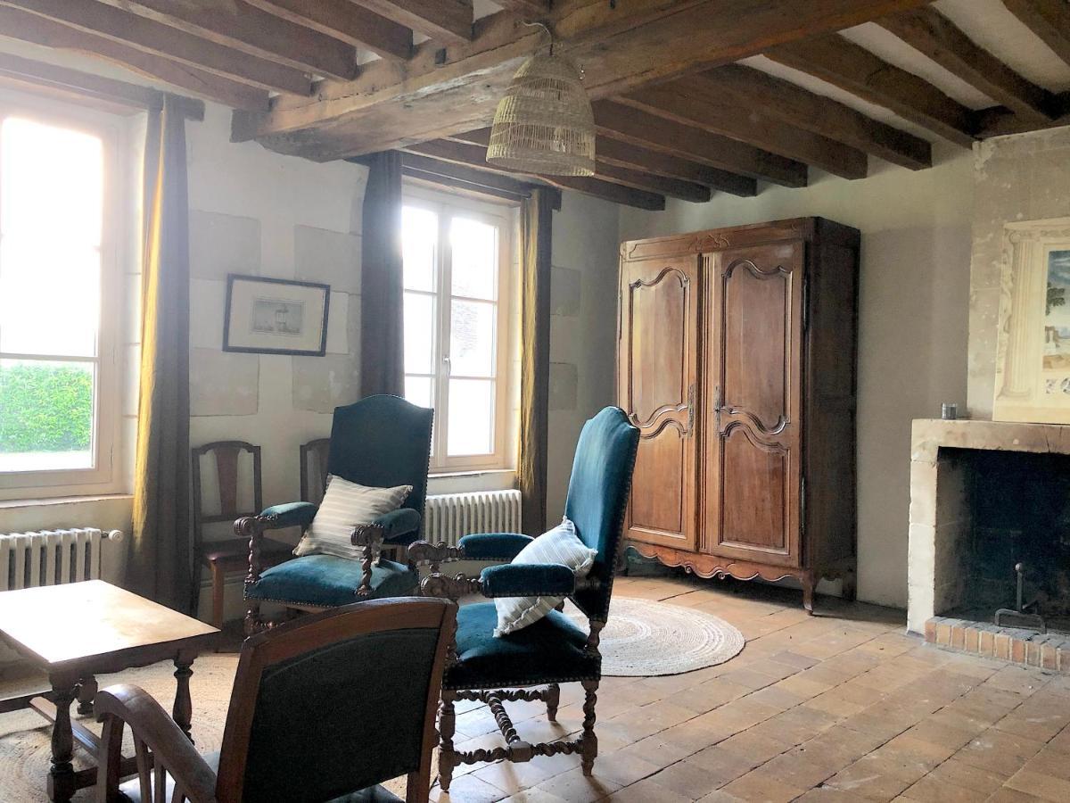 Le Charme De L'Ancien Au Calme Et A 8 Min De Chenonceaux Leilighet La Croix-en-Touraine Eksteriør bilde